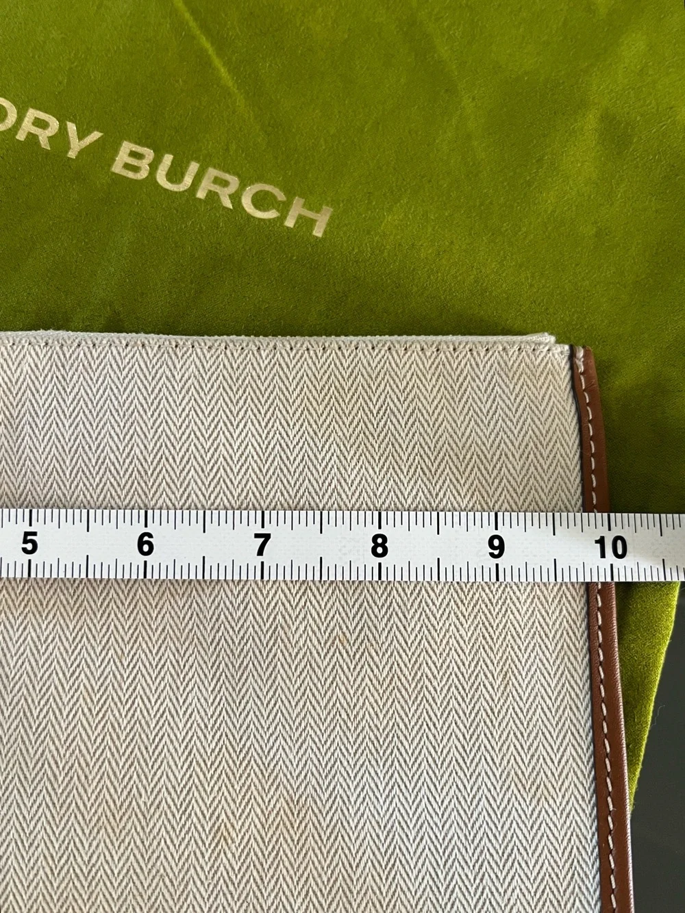 Tory Burch Blake Canvas Pouch